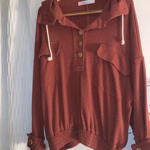 Free People Beach Cover-Up Hoodie
